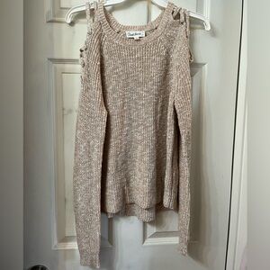 Cloud Chaser Tan Sweater